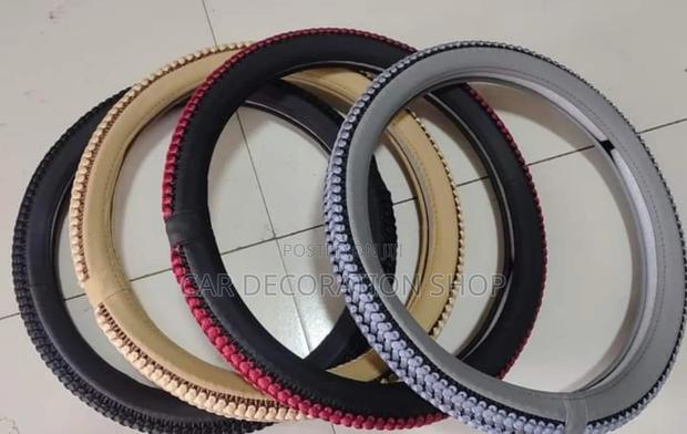 Standard Size Fit Knitted Steering Cover in Colors