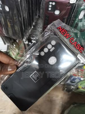 Tecno Spark 7 Pro Hybrid Shockproof Polycarbonate Case-Black - thumbnail 2