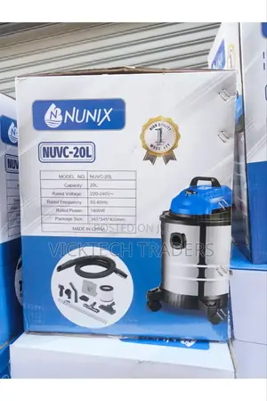 Vacuum Cleaner 20 Litres Nunix,Wet and Dry