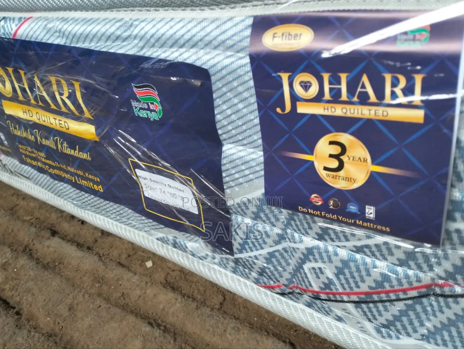 Certainly the Most Loved 3x6x8 HD Quilted Johari Mattresses
