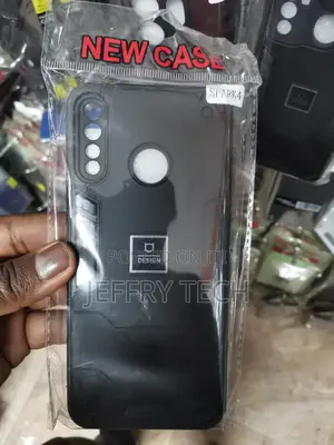 Tecno Spark 4 Armor Shockproof Polycarbonate Case-Black