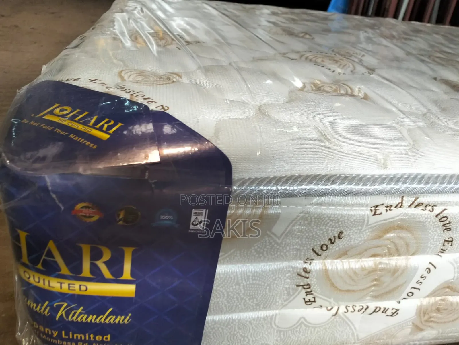 5 X 6 X 8 High Density Quilted Johari Mattresses.