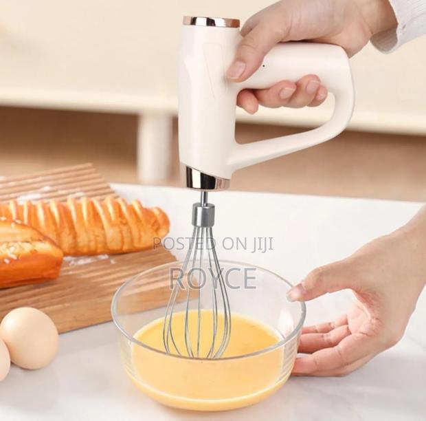 Rechargeable Wireless Handheld Egg Beater Whisk - thumbnail 4