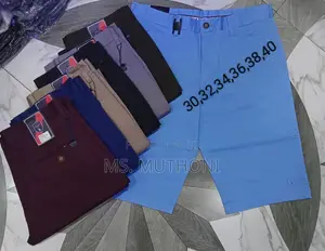 Men Khaki Shorts Available