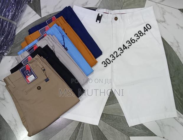 Men Khaki Shorts Available