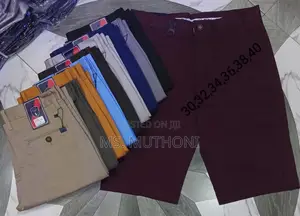 Men Khaki Shorts Available