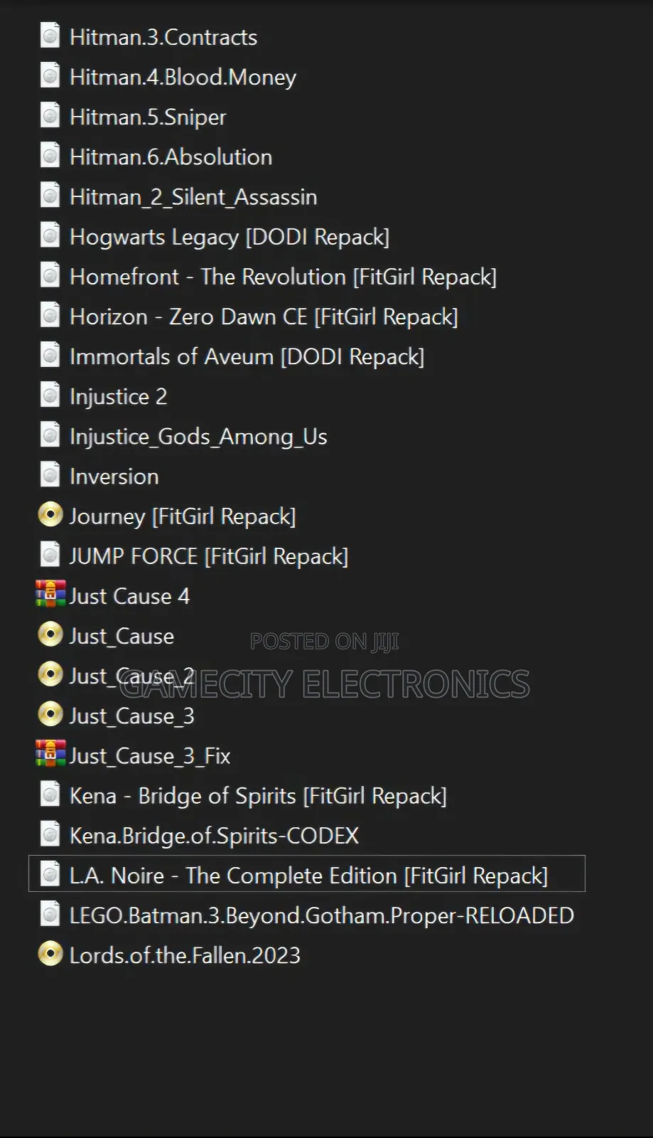 Computer PC Games in Softcopy