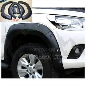 Toyota Hilux REVO. Black Wide Arch Fender Flares