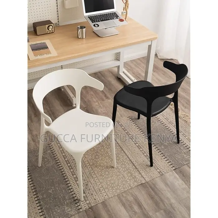 Home Chairs: Modern Mid Century Premium Plastic Dining Chair