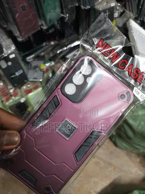 Samsung Galaxy A24 Armor PC + TPU Shockproof Case-Pink - thumbnail 2