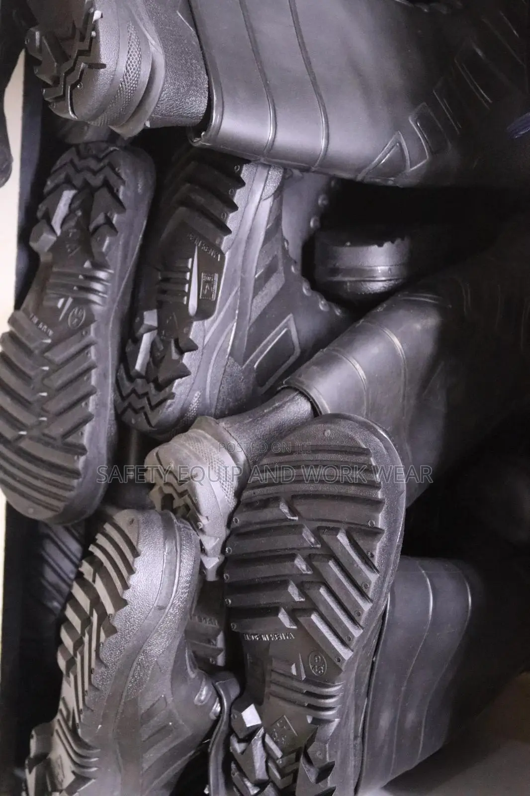 Black Ace Steel Toe Gumboots Comfortable
