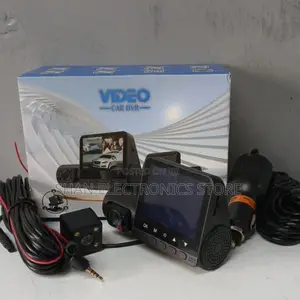 24h Parking Monitor Dual Three Lens Front Inner Rear Camera