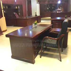 Office Tables:1600mm Executive Solid Wood Office Table