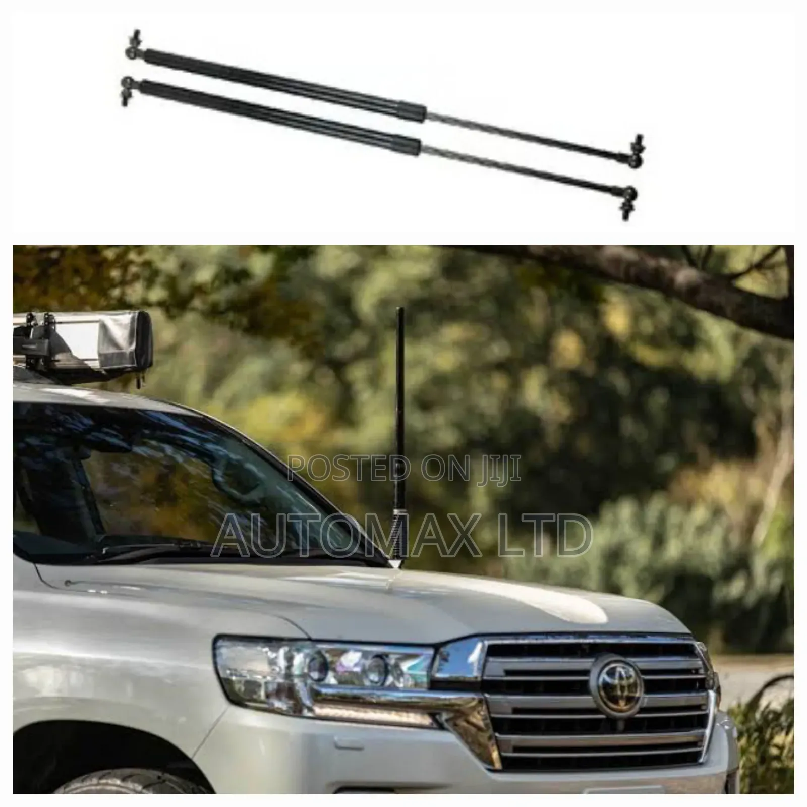 LC200 Series, New Front Bonnet Shocks (Toyota Land Cruiser)
