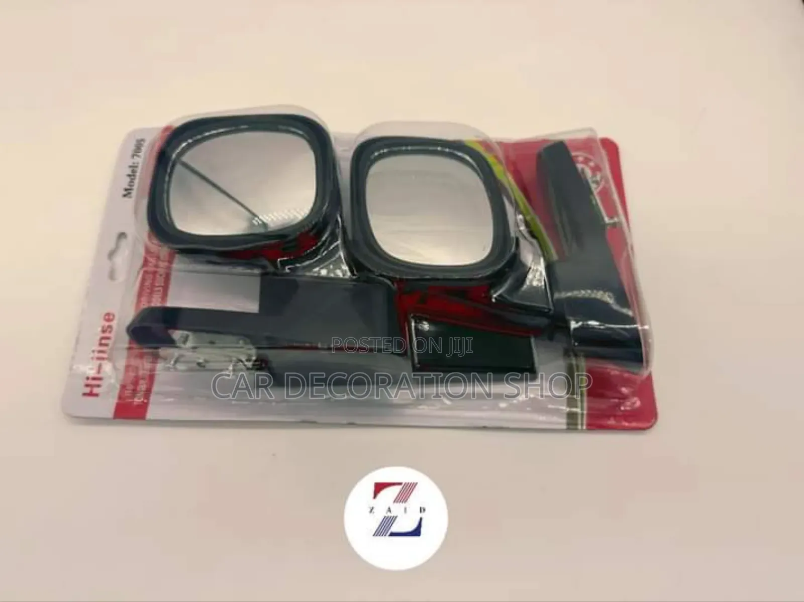 Mini 2pc Bonnet Wing Mirror in White,Silver, Black