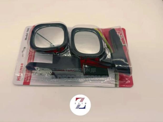 Mini 2pc Bonnet Wing Mirror in White,Silver, Black - main view