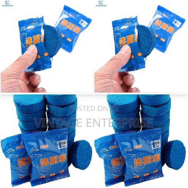 Bubble Blue Tablet Toilet Cleaner