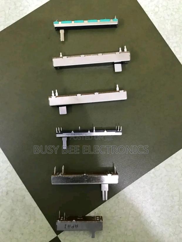 Mixer Faders - main view