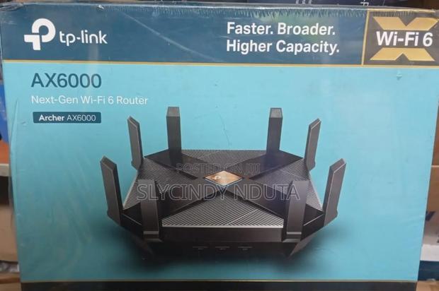 Tp Link Archer AX6000 Next Gen Wifi Router - main view