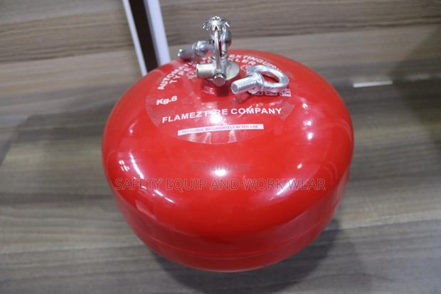 Round Automatic Fire Extinguisher For Sale - main view