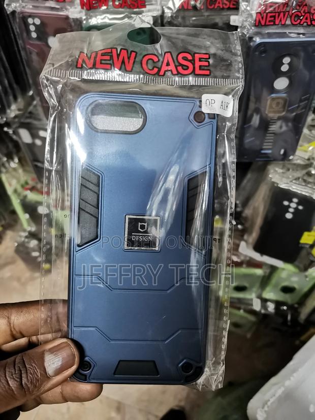 Armor Shockproof Polycarbonate Case for Oppo A1k-Blue - main view
