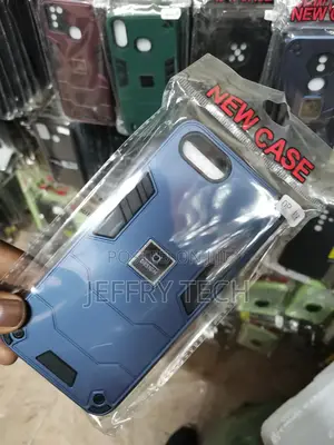 Armor Shockproof Polycarbonate Case for Oppo A1k-Blue