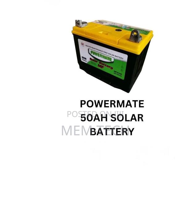 Powerful Powermate 50ah Solar Battery