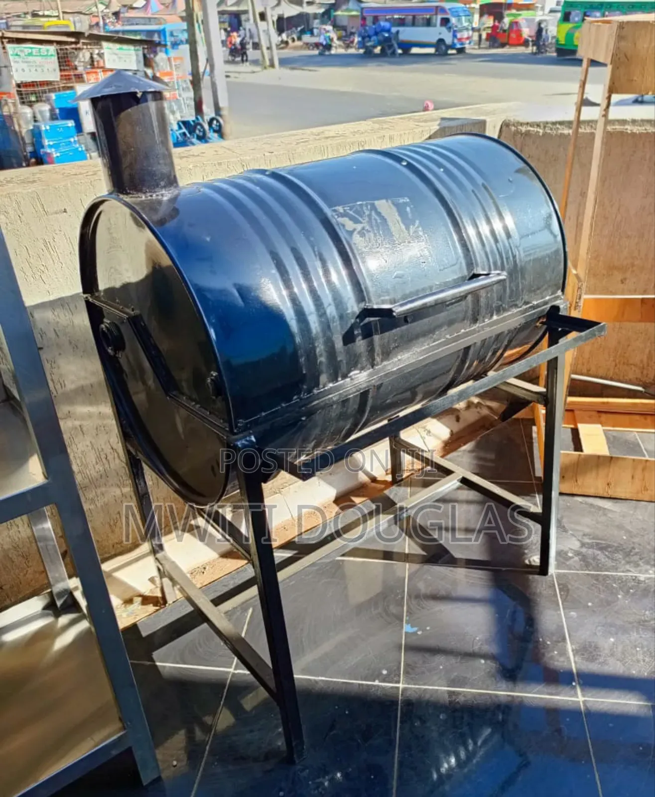 Black Coloured Berbecue/ Choma Grill
