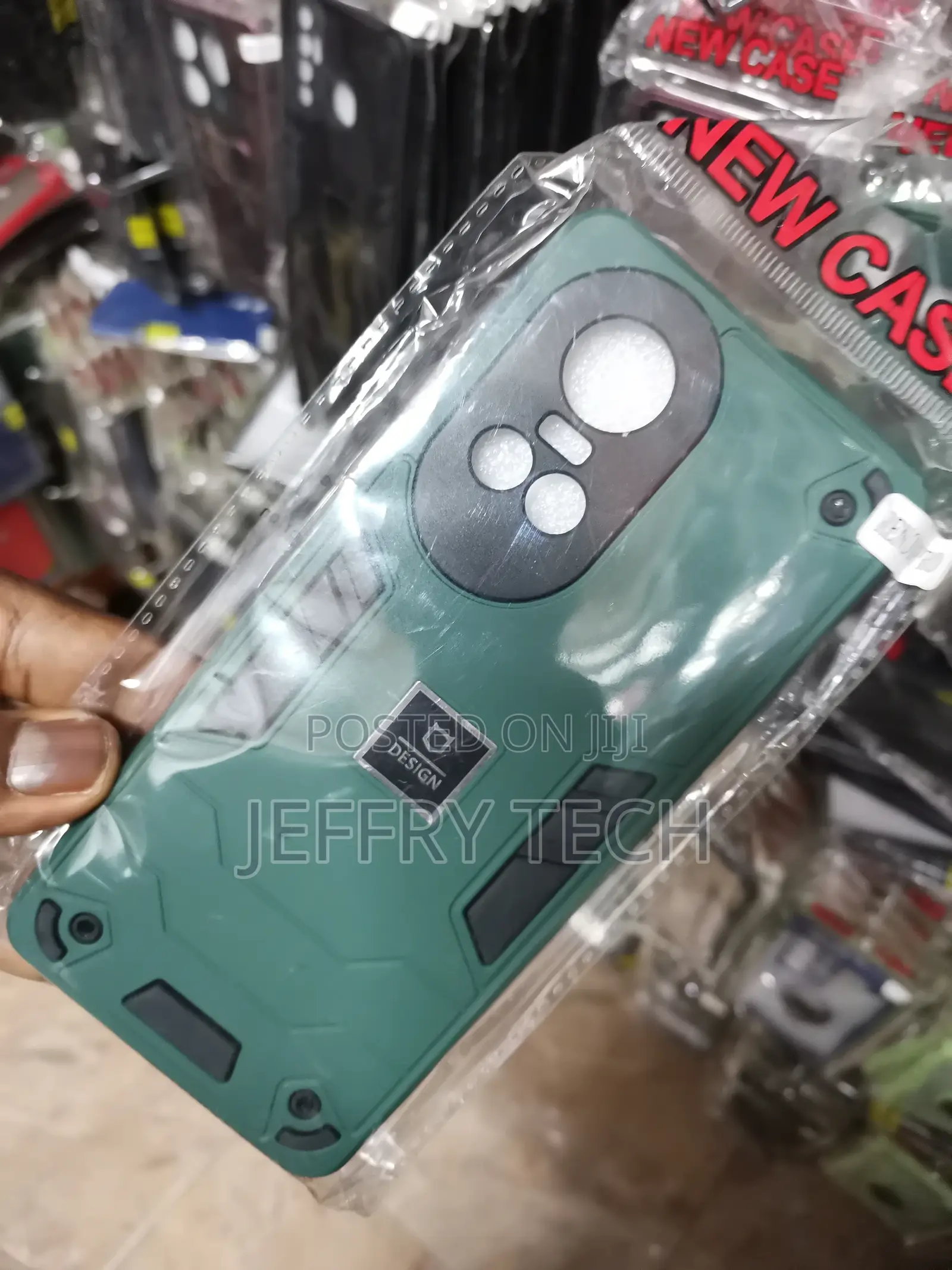 Oppo Reno 10 Pro Hybrid Shockproof Polycarbonate Case-Green