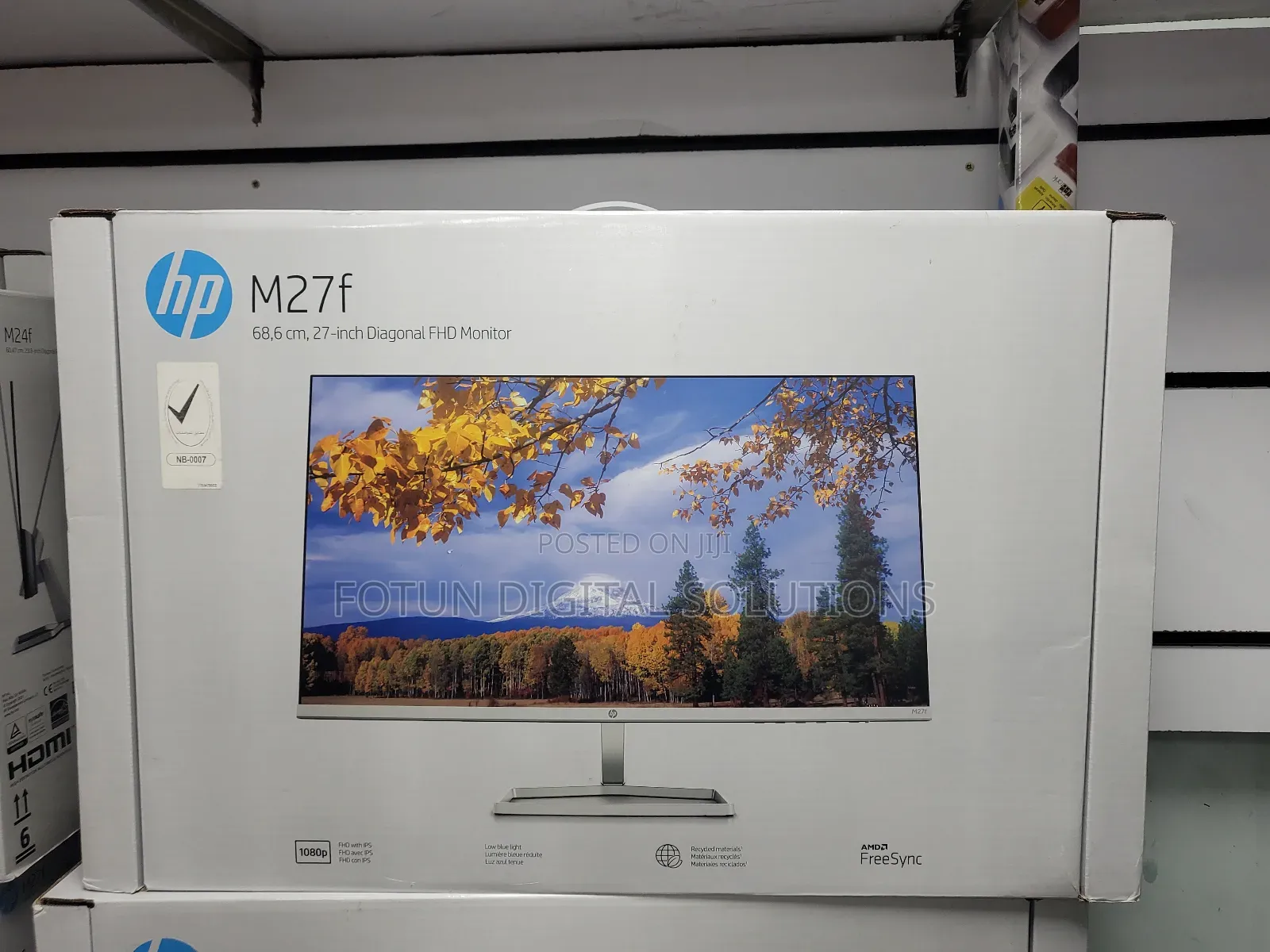 HP M27F Edge to Edge Screen 1080P