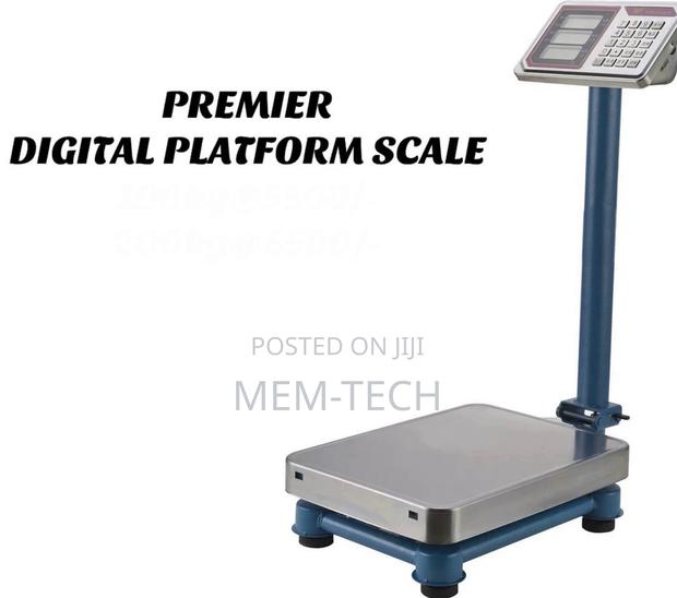Premier Digital Platform Scale 100kg - main view