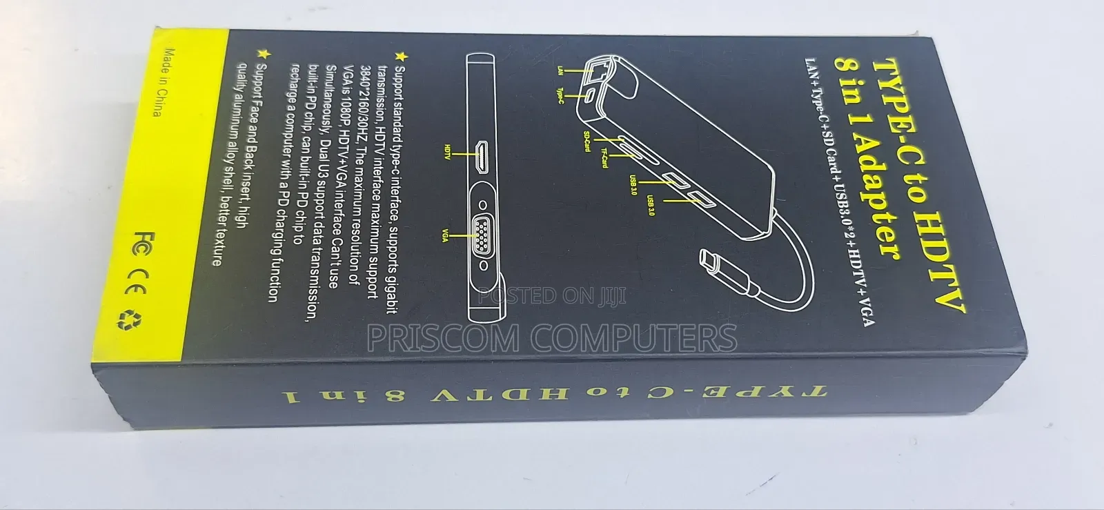 Type C To Hdmi Adapter 8 In 1 Type C Docking Station