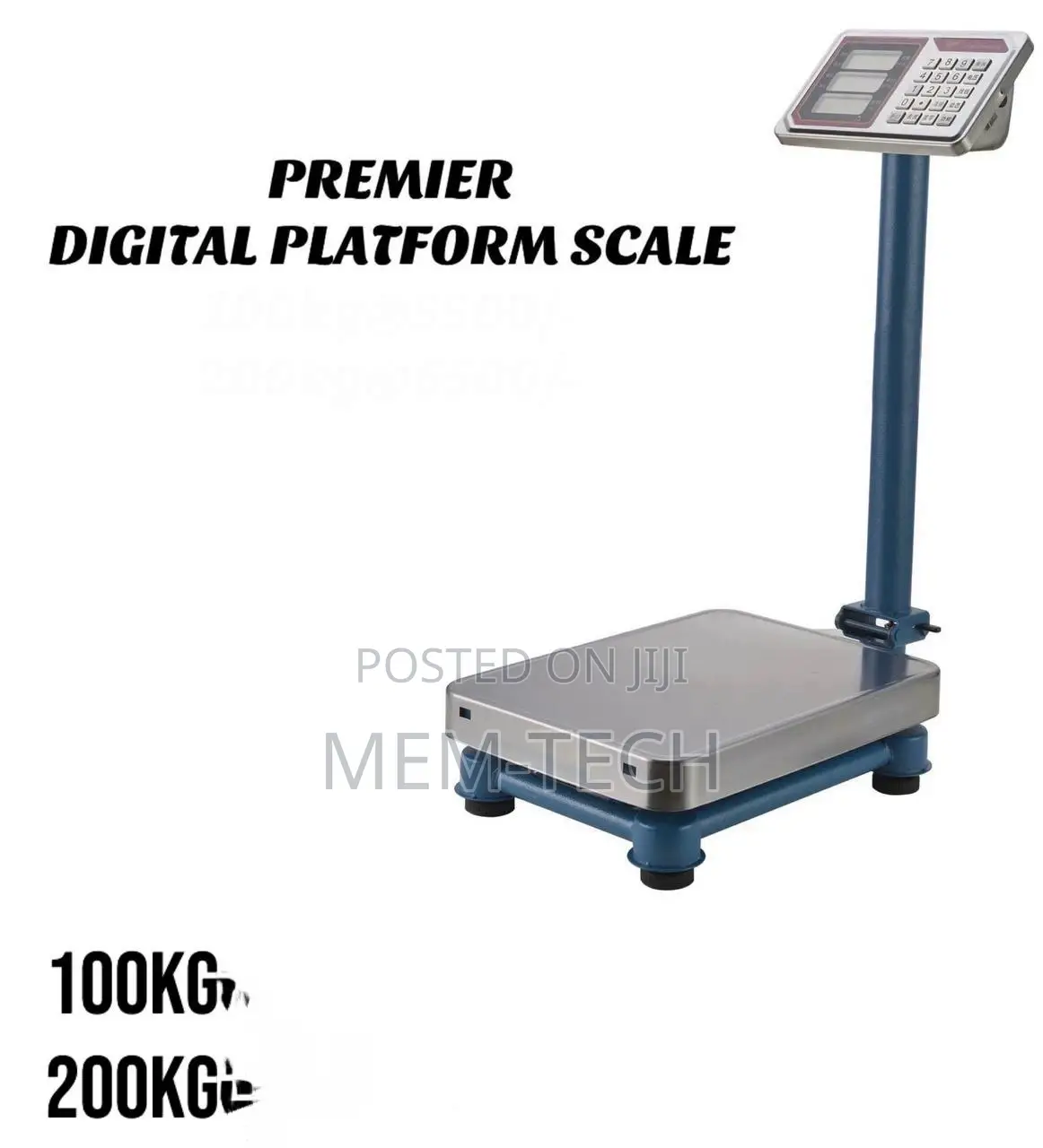 Premier Digital Platform Scale 200kg