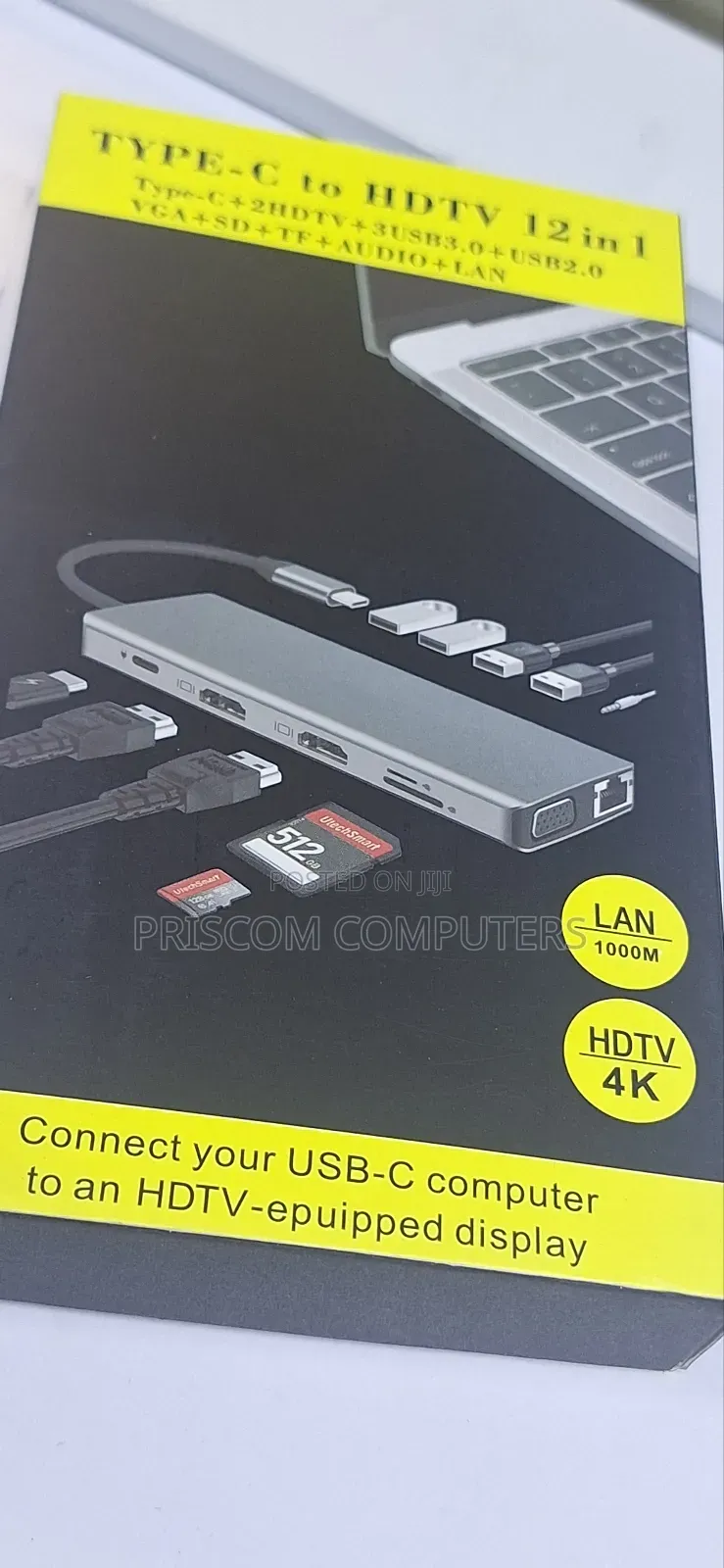 Type C To Hdmi Adapter 12 In 1 Type C Docking Station