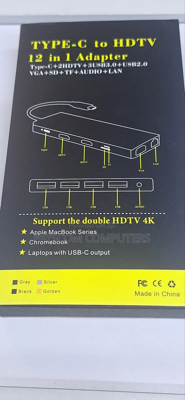 Type C To Hdmi Adapter 12 In 1 Type C Docking Station