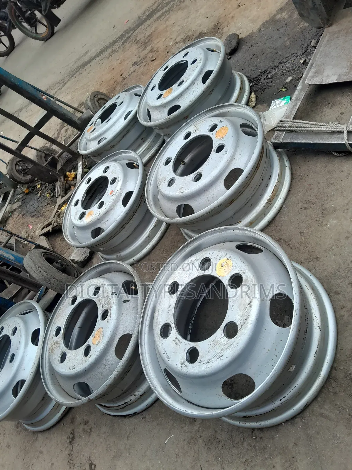 Original Rims Size 17.5 Made in Turkey