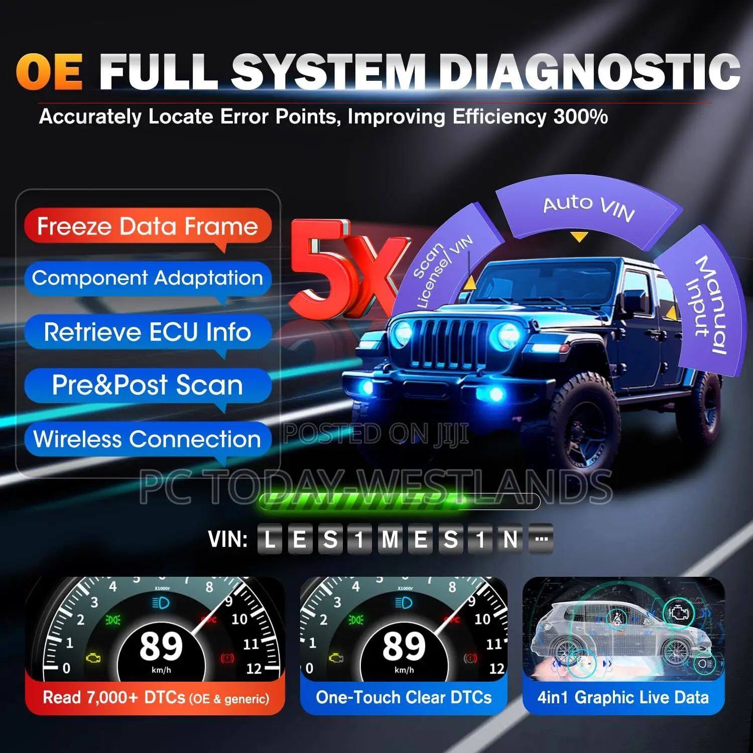 Autel Maxicom Mk900bt Pro Obd2 Bluetooth Diagnostic Scannner