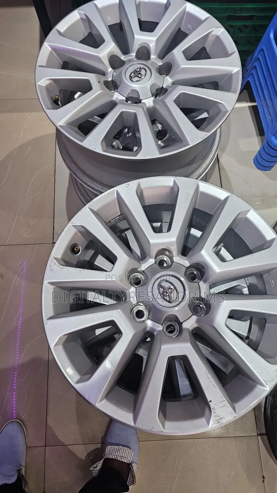 Original Toyota Prado Rims Size 18"At Affordable Cost