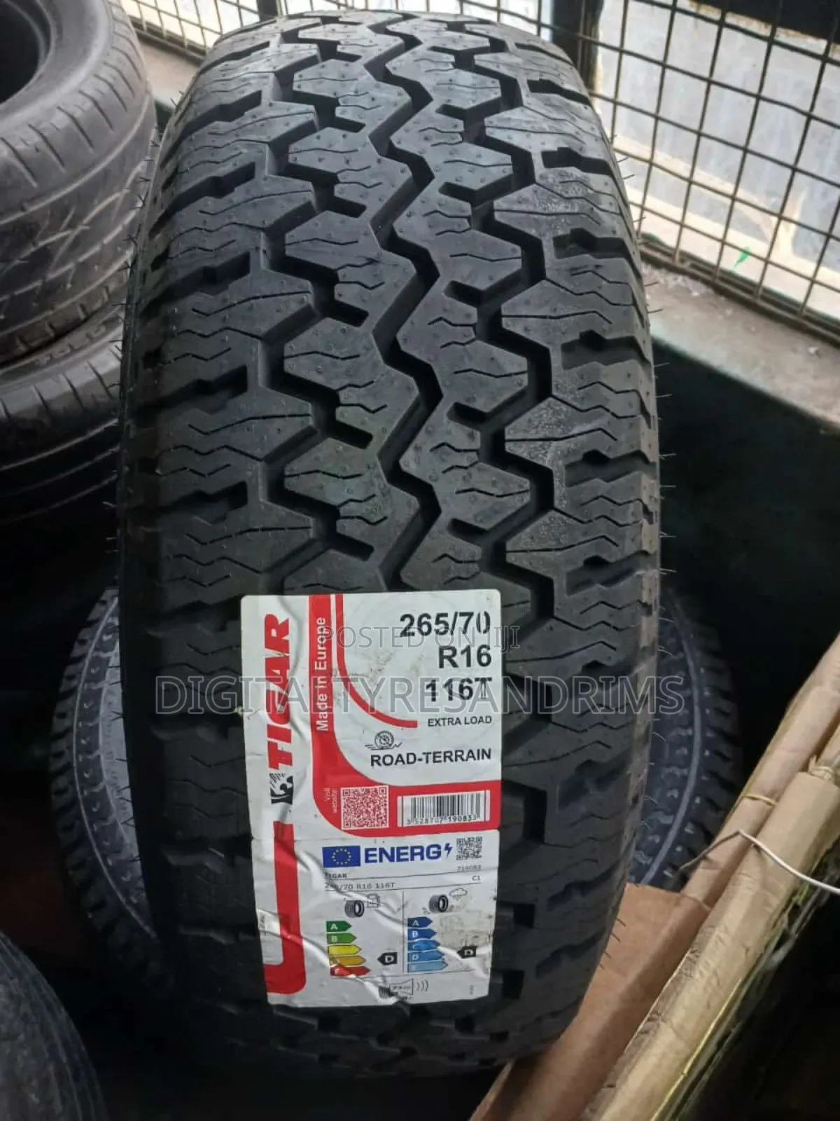 Brand New Tiger Tyres Size 265/70r16