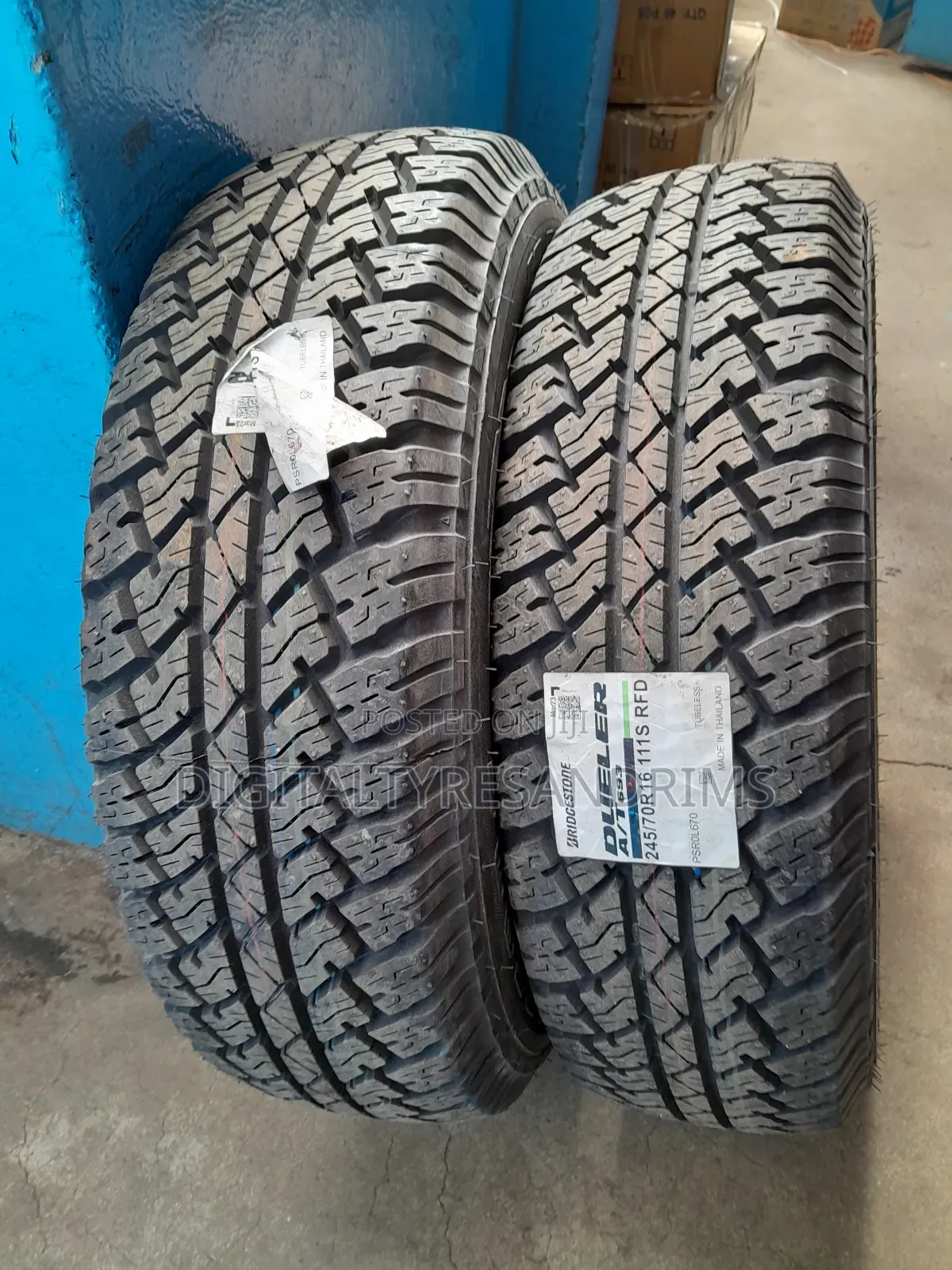 Bridgestone Tyres Brand New Size 245/70r16