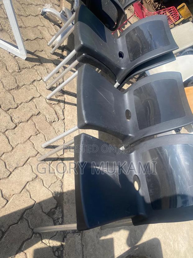 Black Plastic Chairs - thumbnail 3