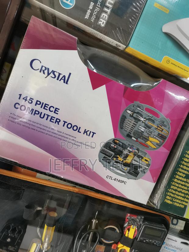 Crystal 145 Piece Computer Tool Kit - thumbnail 2