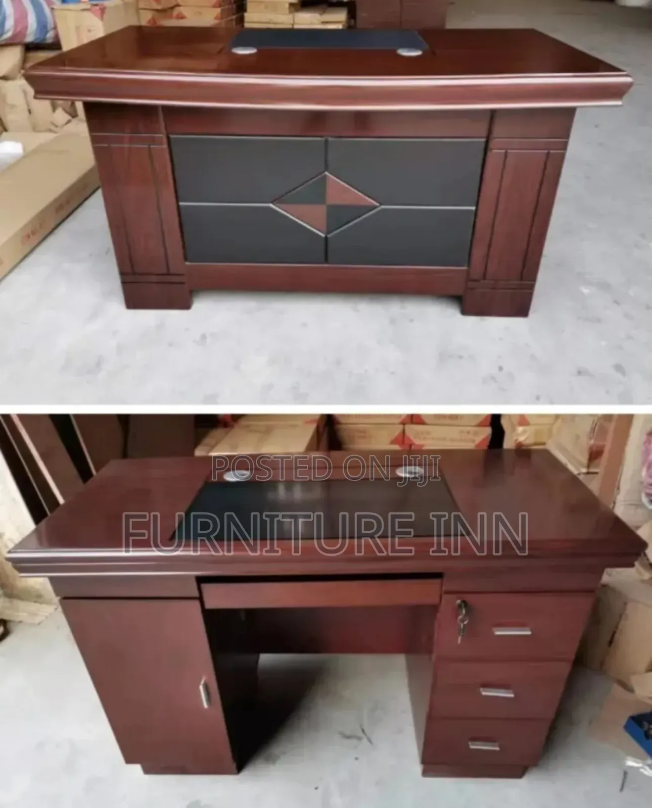 Office Table: New Executive Office Table With Drawers 1.4m.