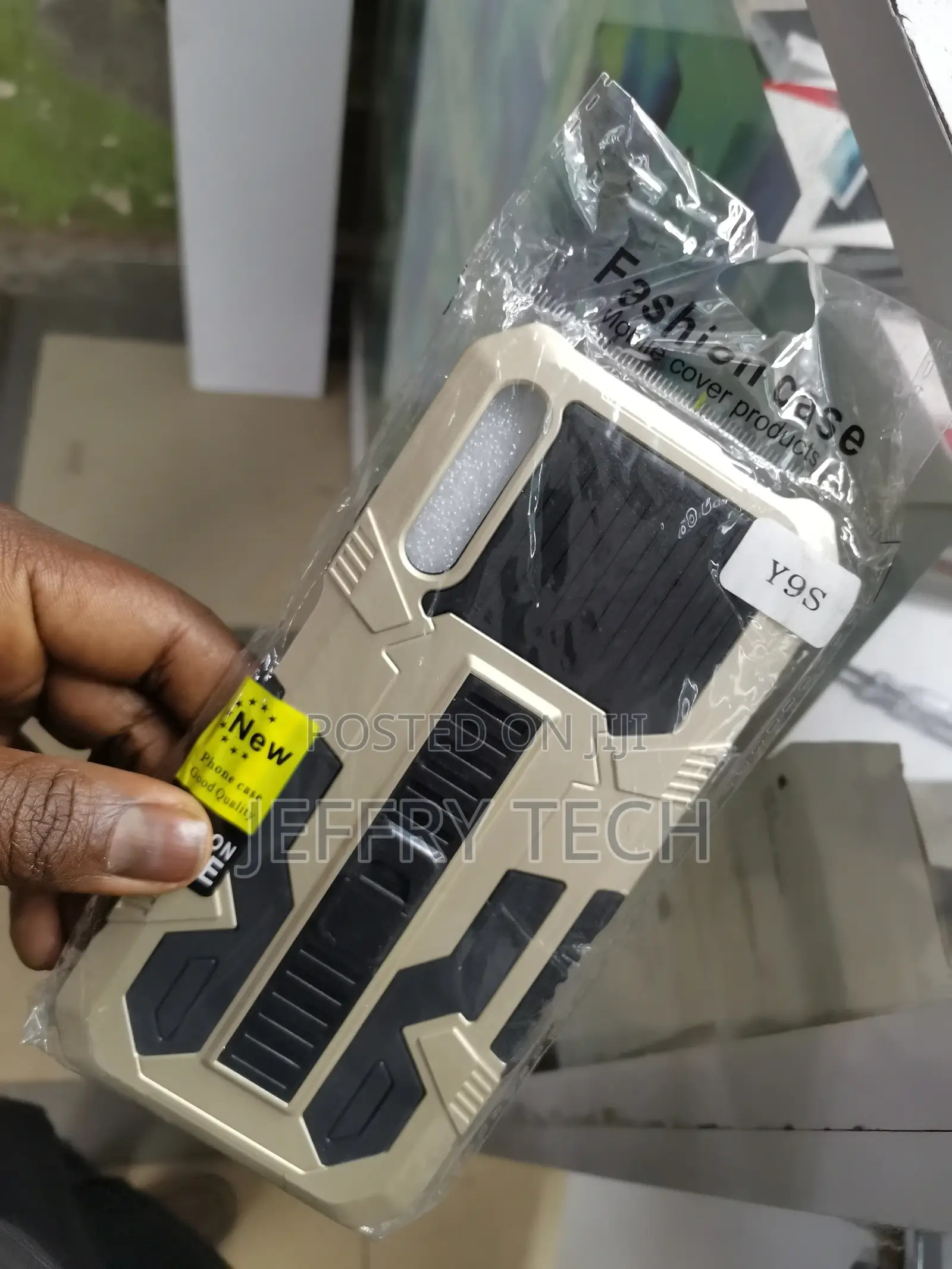 Rugged Hard Cover for Huawei Y9s- Blue