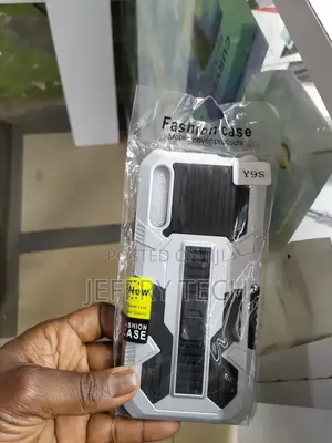 Huawei Y9s Case Kickstand Shockproof Hard Bumper (Works With