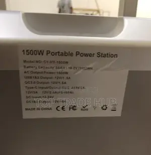 1500watts Portable Power Station