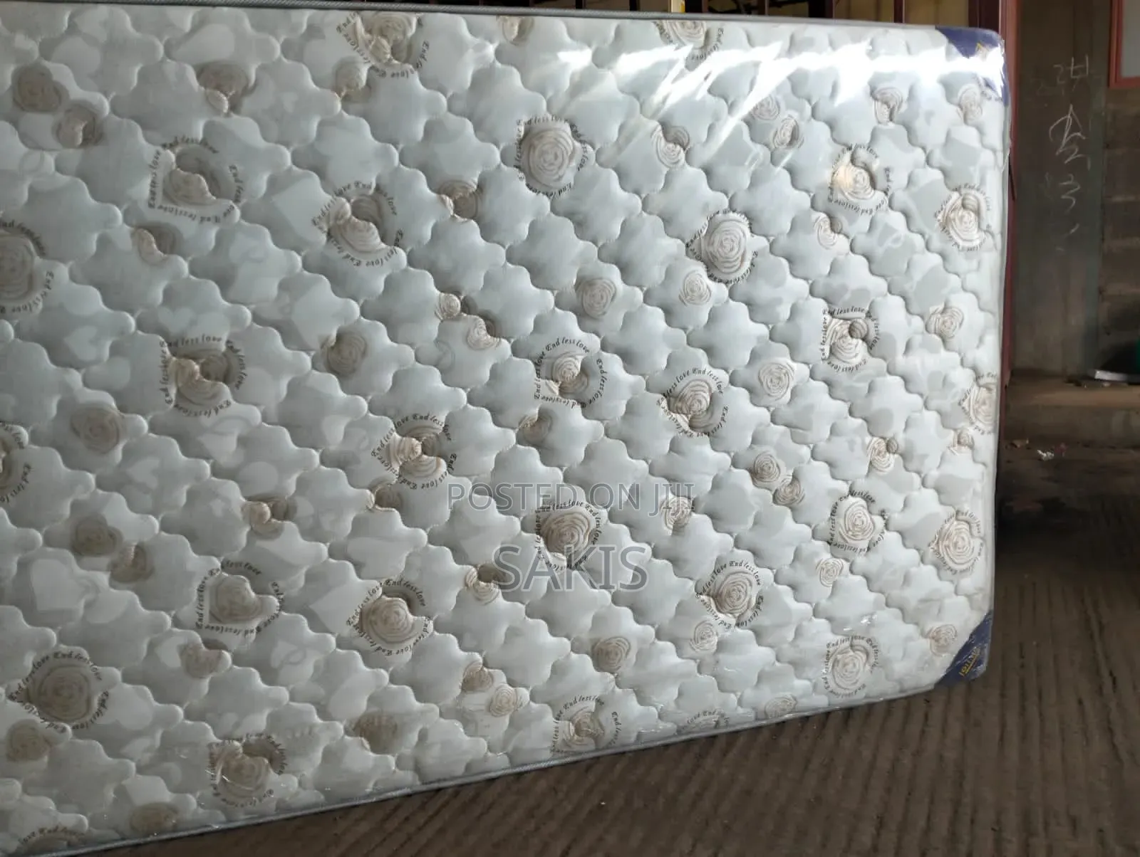 3.5 X 6 X 8 High Density Quilted Johari Fiber Mattress. Free Delivery
