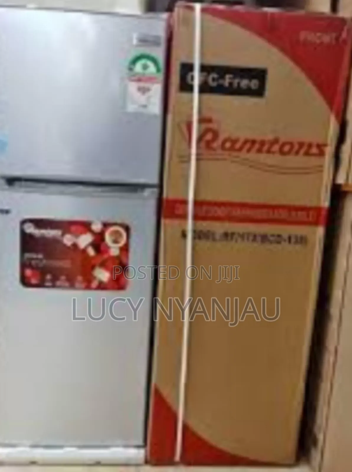 Fridge Ramtons Two Doors Fridge 213l