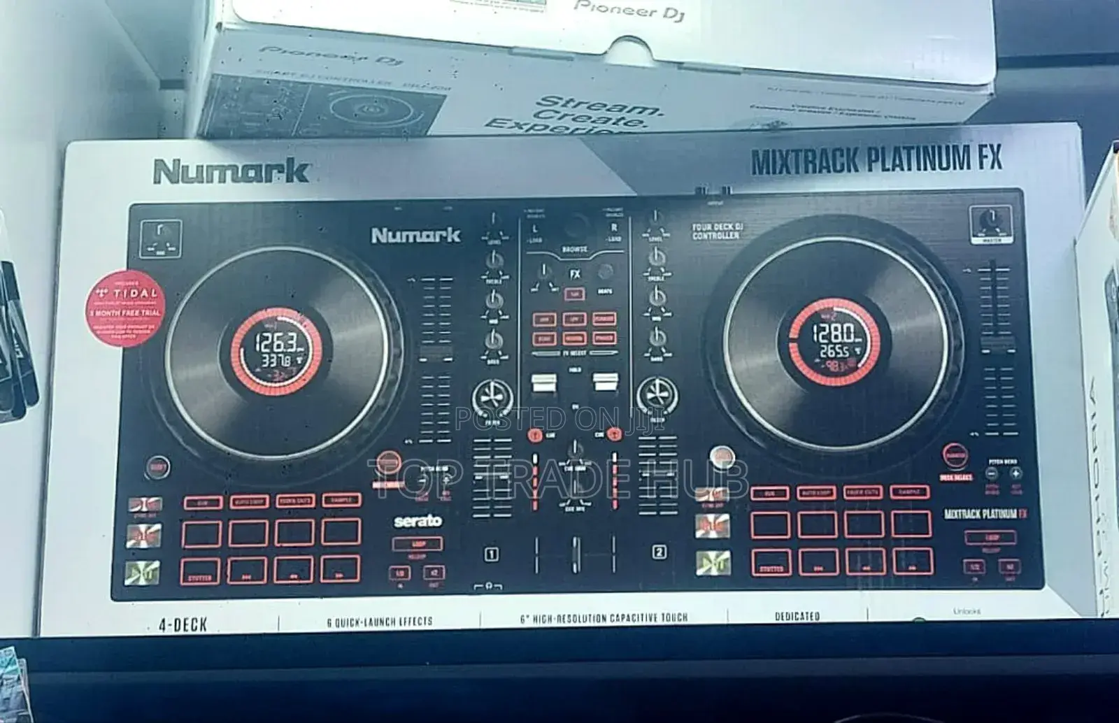 Numark Serato 4deck Mixtrack Platinum FX Dj Controller