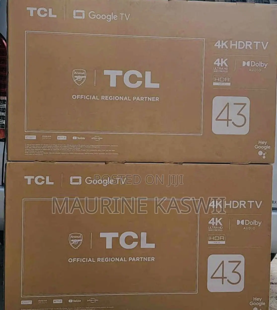 TCL 43 “ 43 V6b Uhd Smart Google
